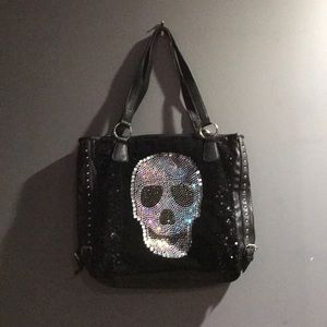 Bling skull Rhinestone bag
